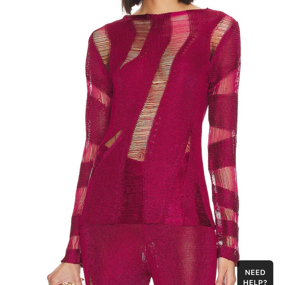 NEW! Cult Gaia Joline Knit Top Medium